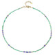 Collana in argento con Smeraldo Brasiliano