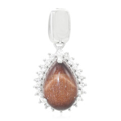 Red Tiger´s Eye Silver Pendant