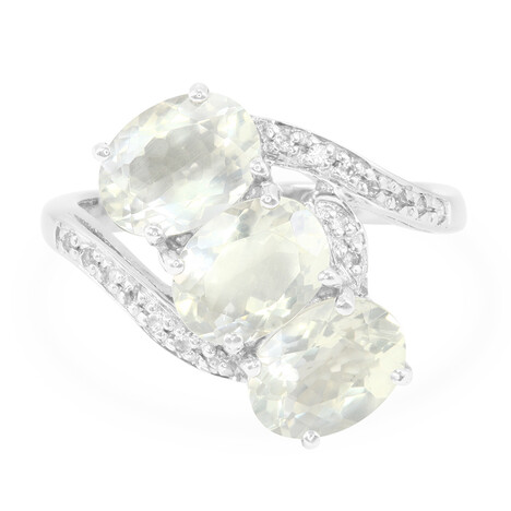 Anillo en plata con Ortoclasa