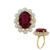 18K Madagascar Ruby Gold Ring (D'vyere)