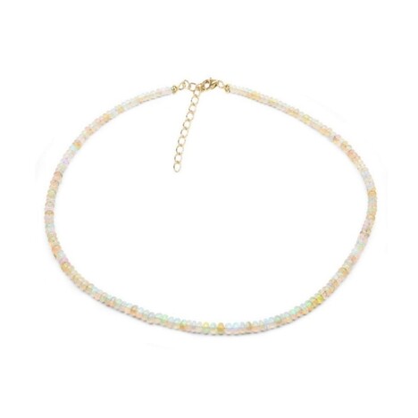 Collana in argento con Opale di Welo