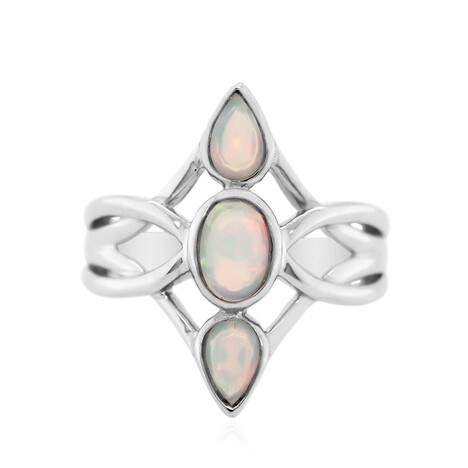 Welo-Opal-Silberring