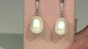 Pendientes en plata con Perla blanca Freshwater (TPC)