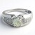 Anello da uomo in argento con Spectrolite
