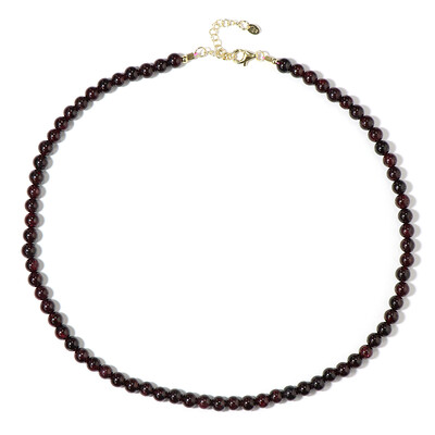 Collana in argento con Granato Mozambico