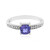 Anello in argento con Tanzanite