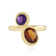 Anillo en plata con Citrino de Madeira (KM by Juwelo)