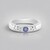 Anello in argento con Tanzanite