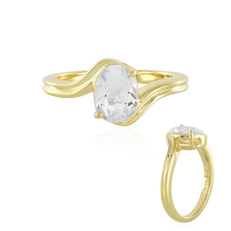 Anello in argento con Danburite