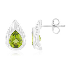 Orecchini in argento con Peridoto Jilin (de Melo)