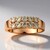 Anello in oro con Diamante Rose de France SI1 di Argyle (Annette)