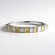 Bague en argent et Saphir jaune