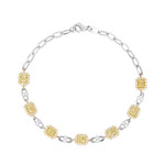 Bracciale in oro con Diamante Giallo SI2 (CIRARI)