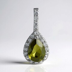 Ciondolo in argento con Idocrasio