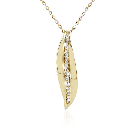 Gouden halsketting met Loepzuivere (F) Diamanten (LUCENT DIAMONDS)