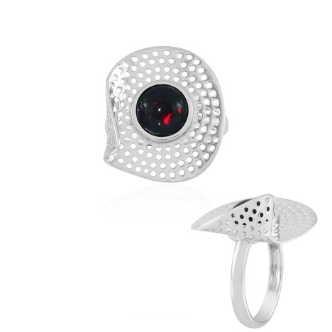 Mezezo Opal Silver Ring (Ornaments by de Melo)