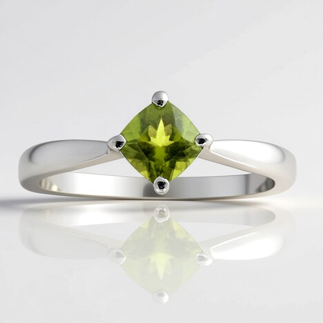 Anello in argento con Idocrasio