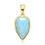 Zilveren hanger met een larimar