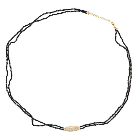 Blue Moonstone Silver Necklace (KM by Juwelo)