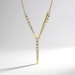 Collana in argento con Zircone
