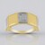 Anello in argento con Diamante I3 (I)
