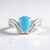 Anello in argento con Turchese Sleeping Beauty