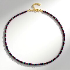 Collana in argento con Rubino del Madagascar