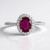 Anello in argento con Rubino Bemainty