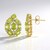 Orecchini in oro con Sfene