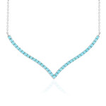 Sleeping Beauty-Türkis-Silbercollier (Faszination Türkis)