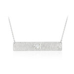 Brasilianischer Aquamarin-Silbercollier