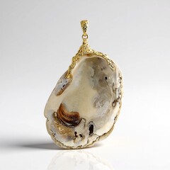 Pendentif en argent et Coquillage (TPC)