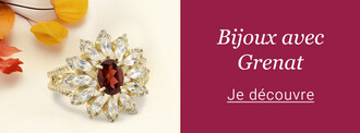 Bijoux avec Grenat