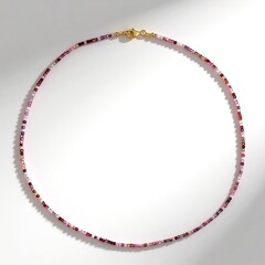 Collana in argento con Spinello Fancy