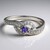 Anello in argento con Iolite Ceylon