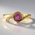 Anello in argento con Zaffiro Rosa del Madagascar