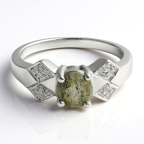 Anello in argento con Spectrolite