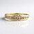 Anello in oro con Diamante Champagne I2