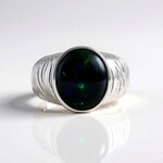 Mezezo Opal Silver Ring (de Melo Essence)