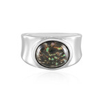 Anello in argento con Opale Leopardo