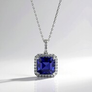 Collier en or et Tanzanite AAA (CIRARI)