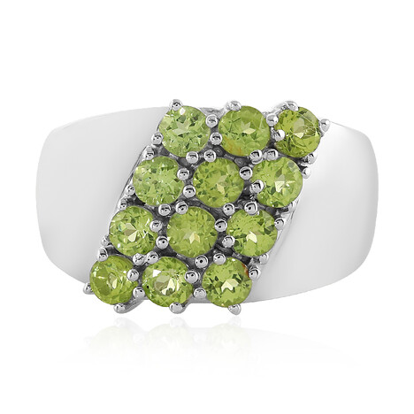 Peridot-Silberring