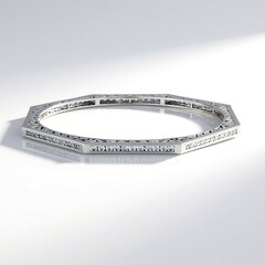 Zilveren armband met zirkonen