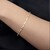 Zilveren armband met Zambia-smaragdstenen