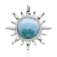 Larimar Silver Pendant