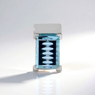Sky Blue Topaz Silver Pendant (MONOSONO COLLECTION)