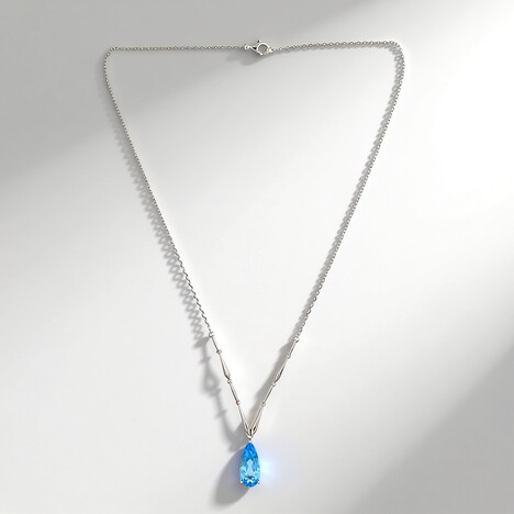 Collana in argento con Topazio Marambaia (de Melo)