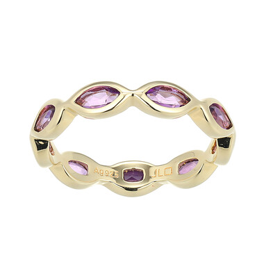 Sambia-Amethyst-Silberring