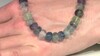 Collier en argent et Fluorite