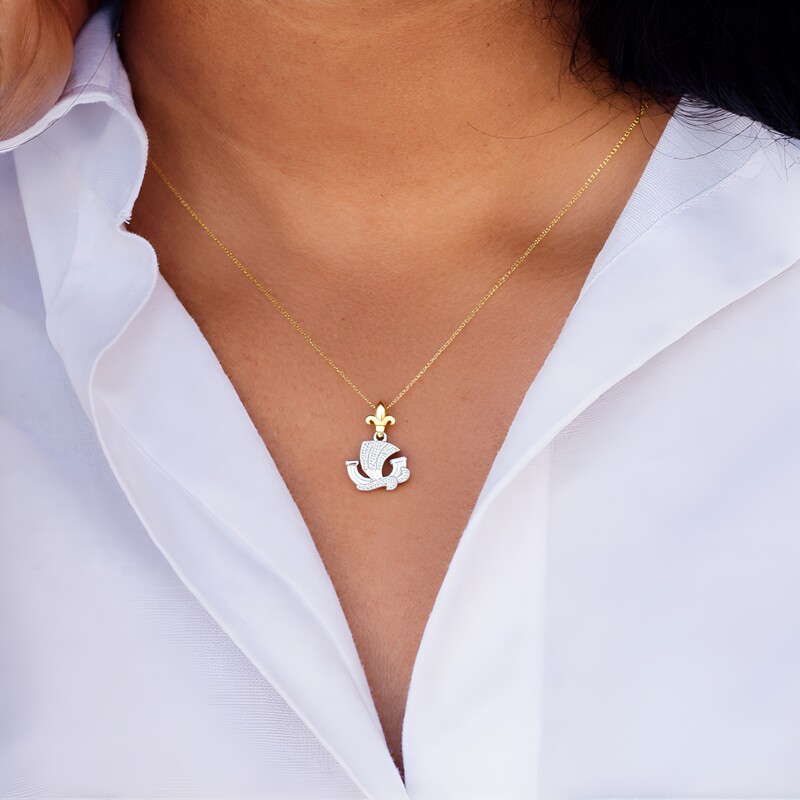 Ciondolo in argento con Zircone (Remy Rotenier)